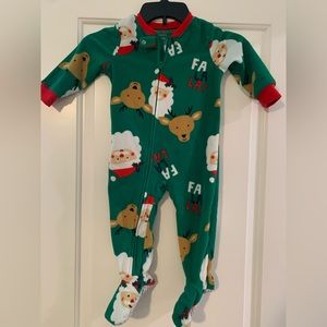18m Christmas Footed Pajamas